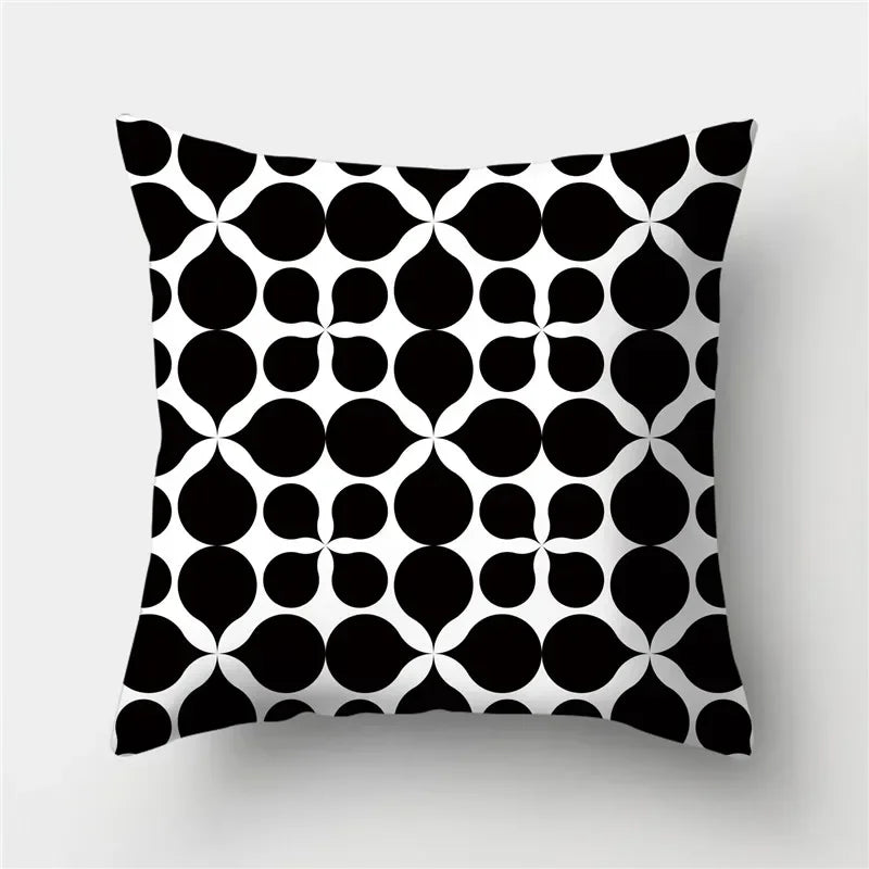 45*45cm Geometric Print Decorative Pillow
