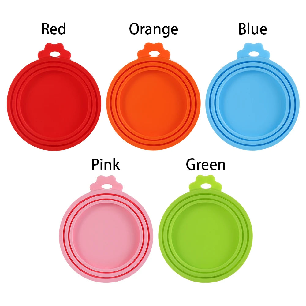 3 In 1 Reusable Pet Food Can Silicone