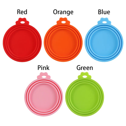 3 In 1 Reusable Pet Food Can Silicone