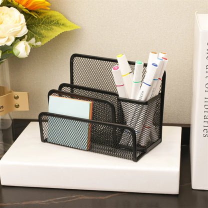 Office Storage Rack File Organizer Letter Sorter Desk Mail Business Document Tray Office File Holder School Supplies