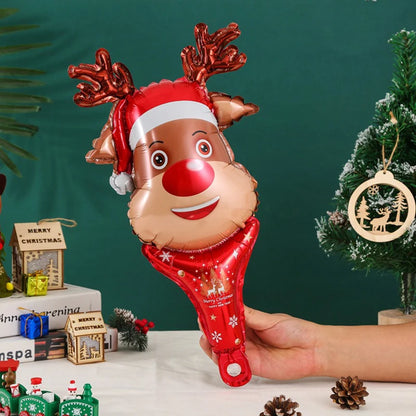 5/10 PCS Christmas Handheld Balloons