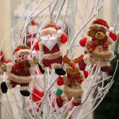 4 pcs Christmas Tree Decorations