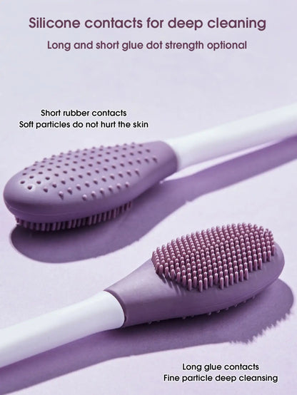 1Pc Double Head Silicone Mask Brush