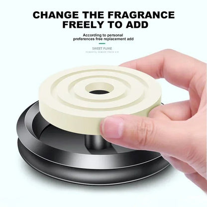 Ambientador de Aromaterapia para Coche con Placa Giratoria