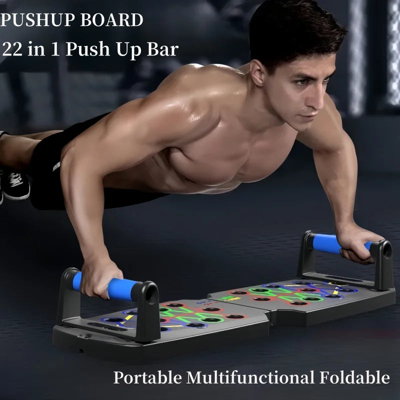 Portable multi-functional push-up board