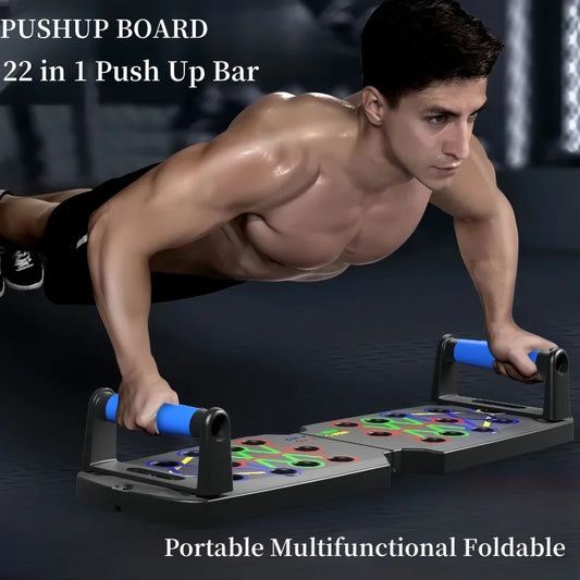Portable multi-functional push-up board