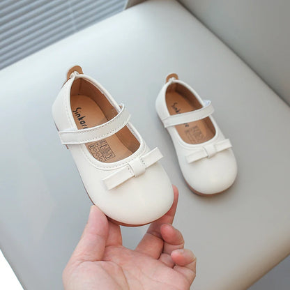 Toddlers Girls Leather Shoes 21-34