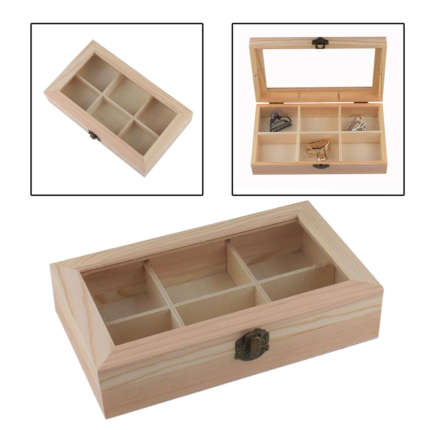 Wooden Tea Box