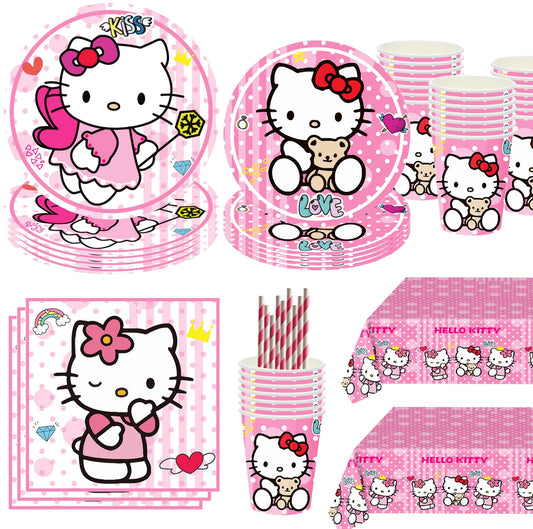 Kids Hello Kitty Theme Happy