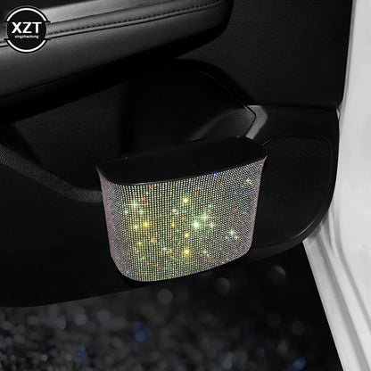 Papelera de Coche Cuadrada con Tapa de Presión