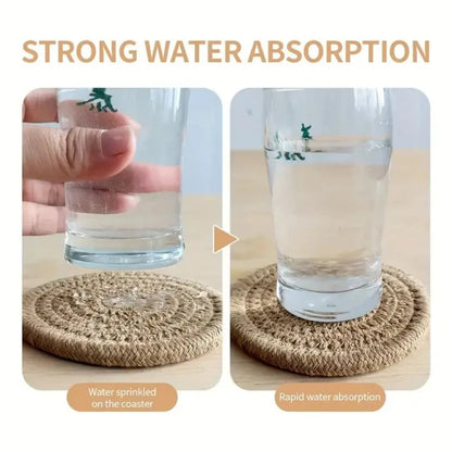 8-Pec Set Absorbent Coasters for Drinks