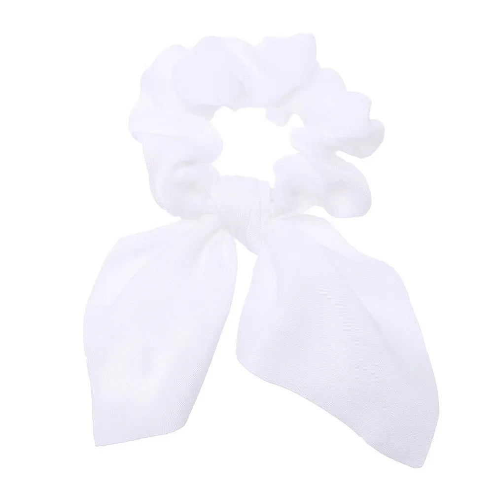 Set de 3 Scrunchies con Lazo – Estampado Floral