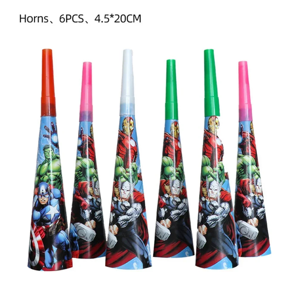 Super Hero Avengers Kid Decor Birthday