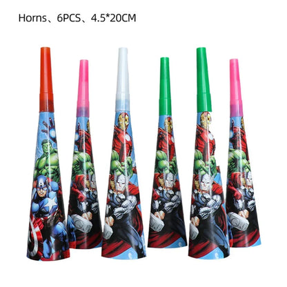 Super Hero Avengers Kid Decor Birthday