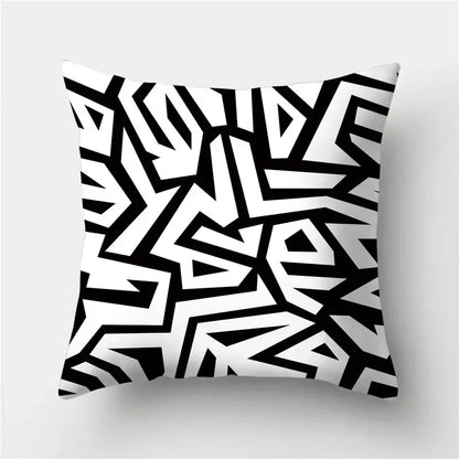 45*45cm Geometric Print Decorative Pillow