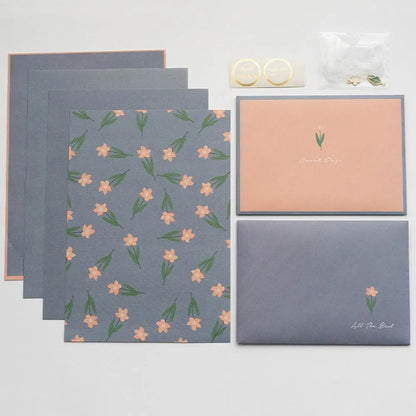 Gift Card Flowers Floral Envelopes