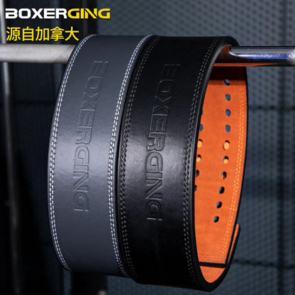 Cinturón de Levantamiento de Pesas – Cuero Premium Unisex