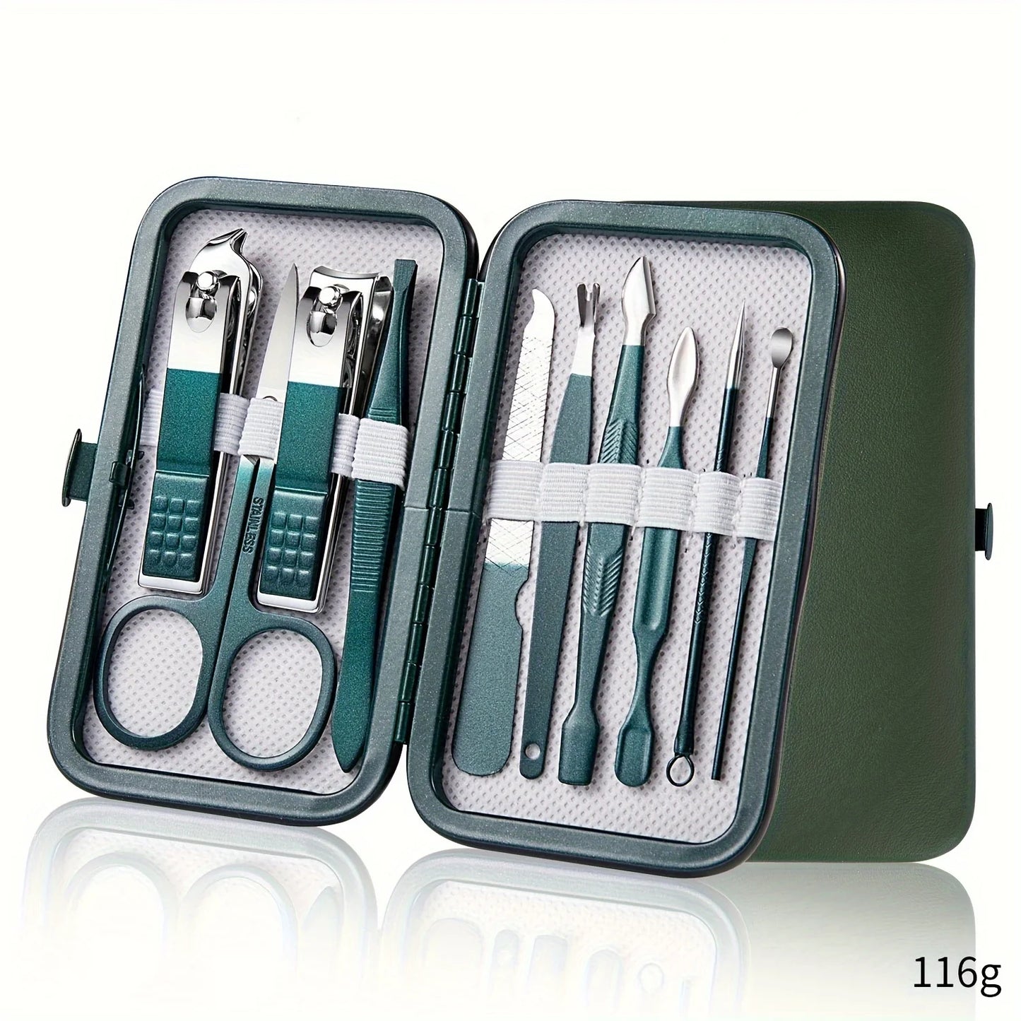 Professional 7/10/12/18 Piece Nail Care Kit
