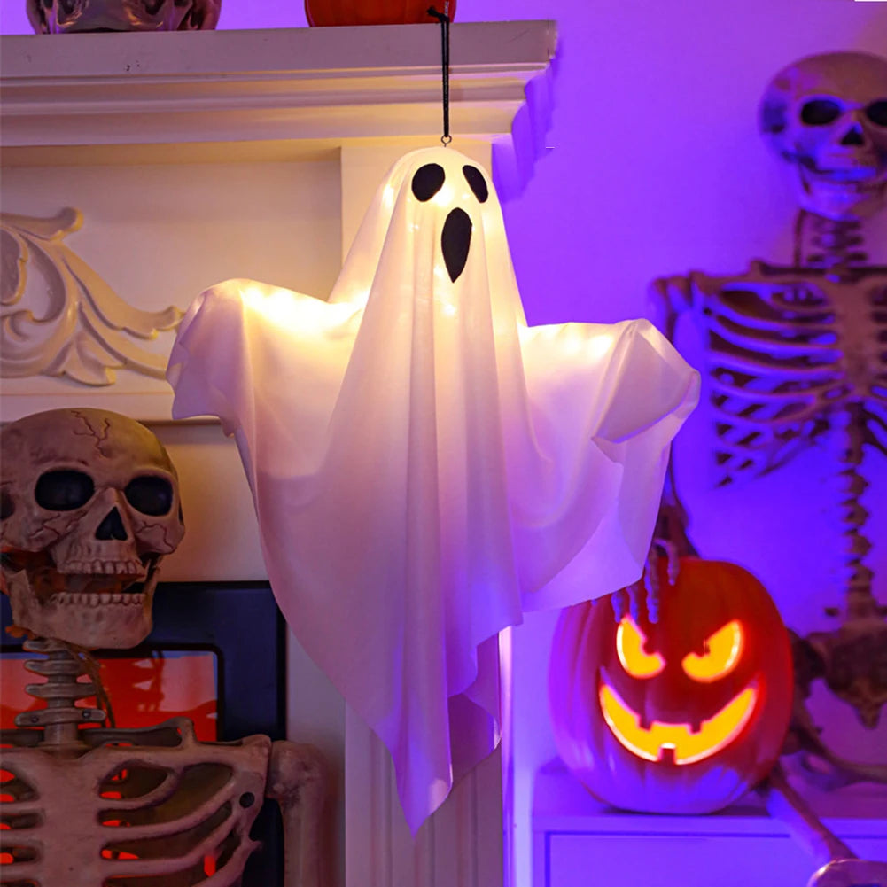 Halloween Glowing White Ghost LED