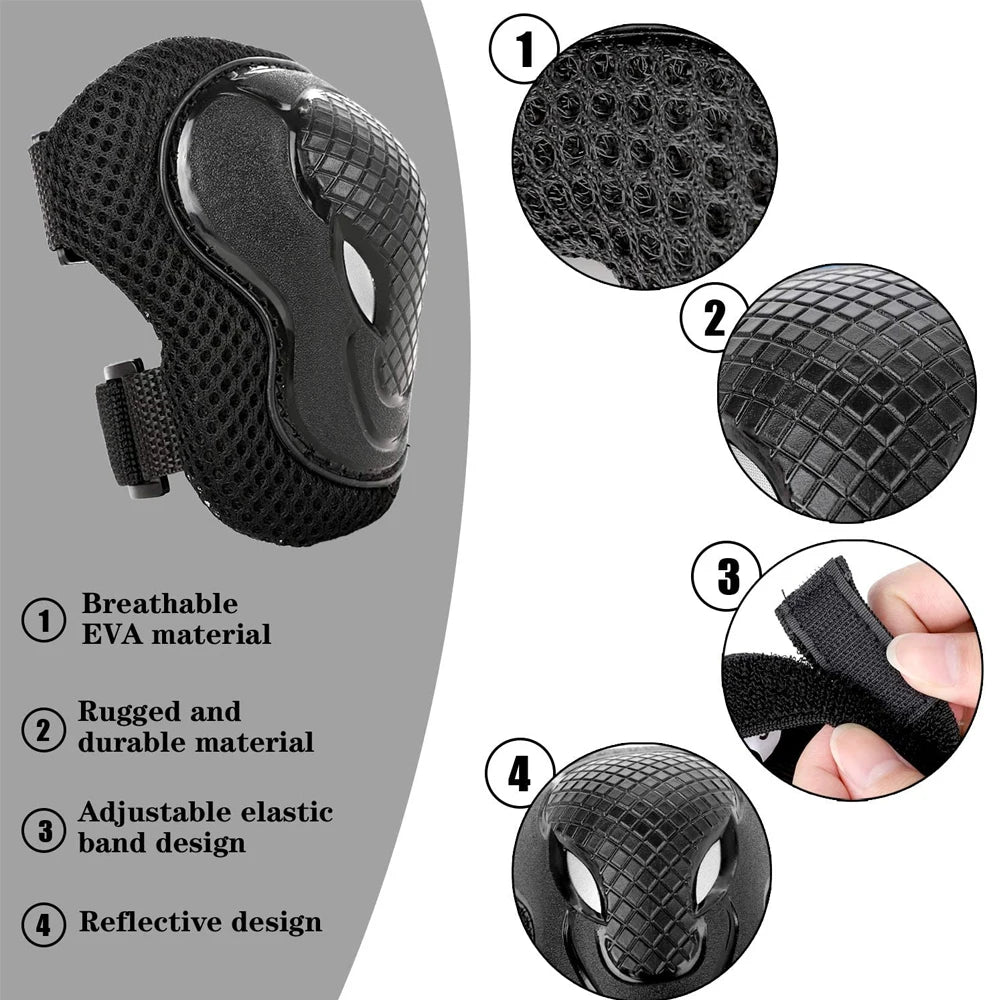 Kids Sports Protective Gear Sets 3~12yrs