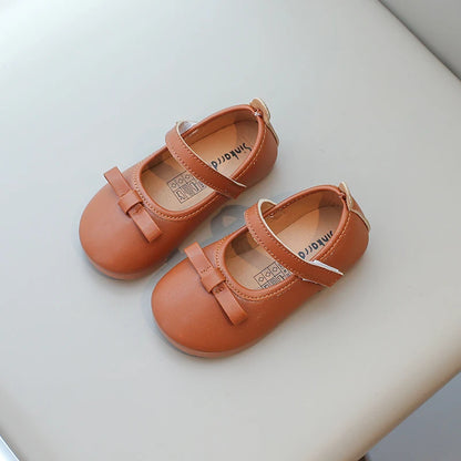 Toddlers Girls Leather Shoes 21-34