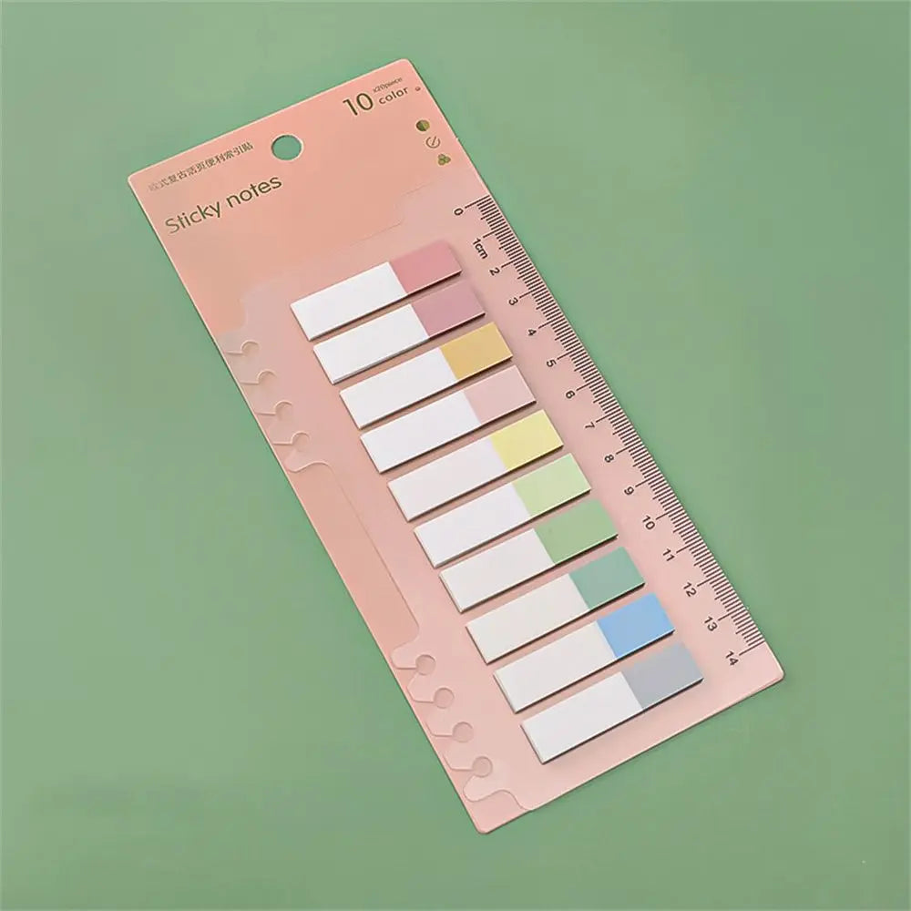 Marcadores de Página Adhesivos – Notas para Libros