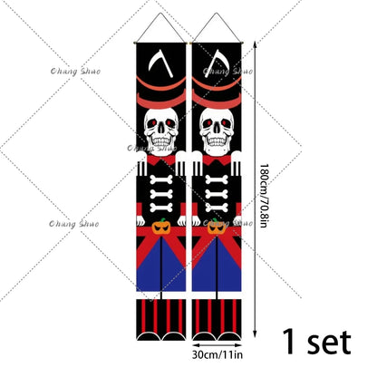 Halloween Hanging Door Curtain Banner