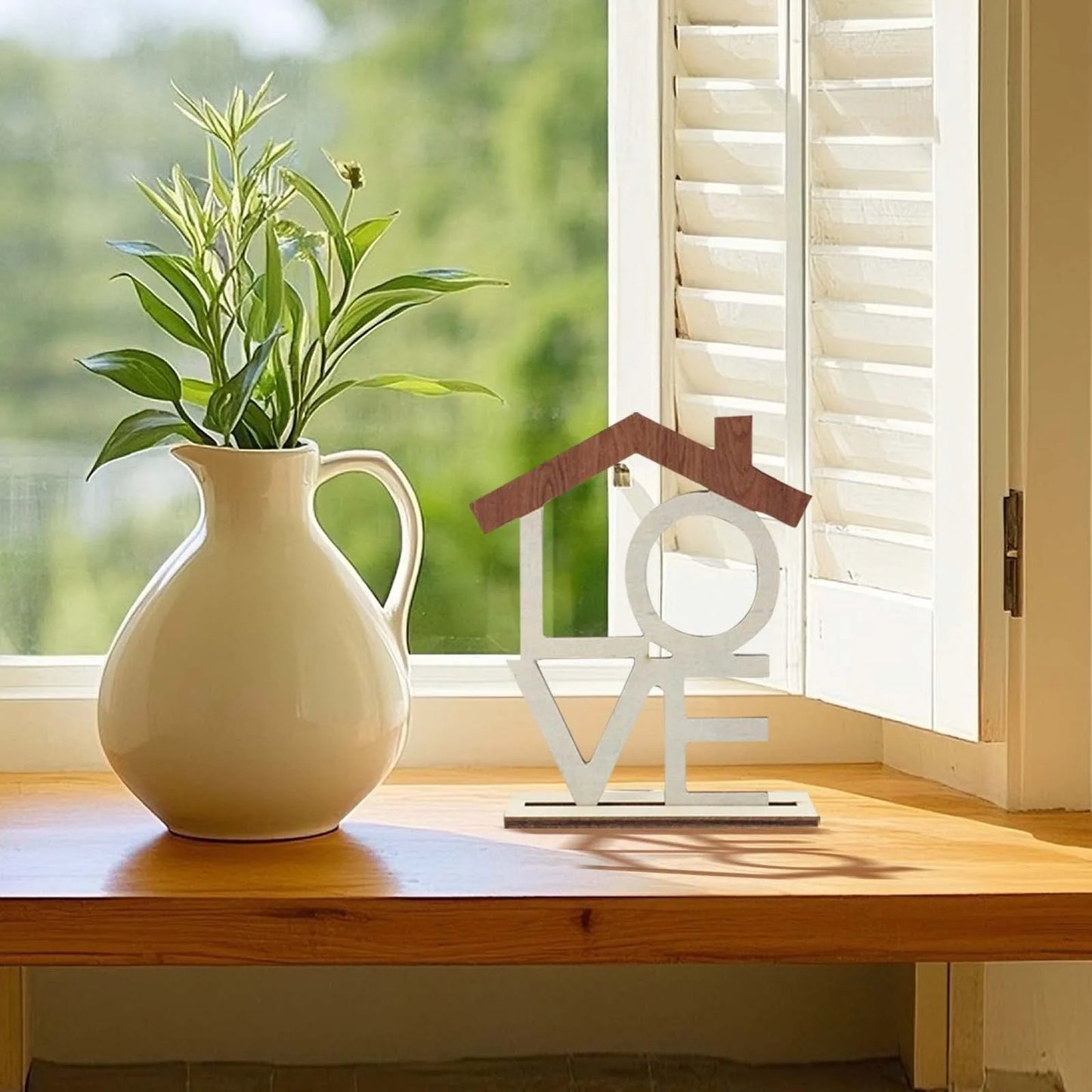 Words Signs For Home Decor Table Wooden Ornament Letter Signs Housewarming Gift Wedding Cabinet Bedroom Shelf Party Decor