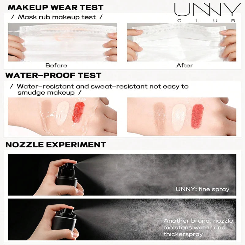 100ml Long-Lasting Makeup Setting Spray, Matte and Shimmer Finish