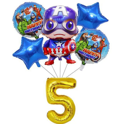 Super Hero Avengers Kid Decor Birthday