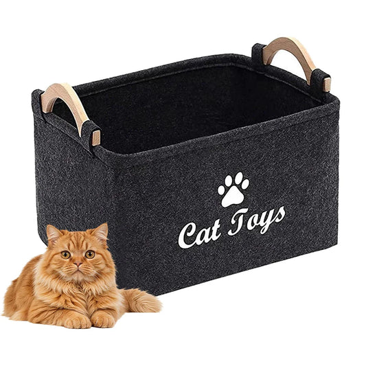 Felt Pet Toy Box