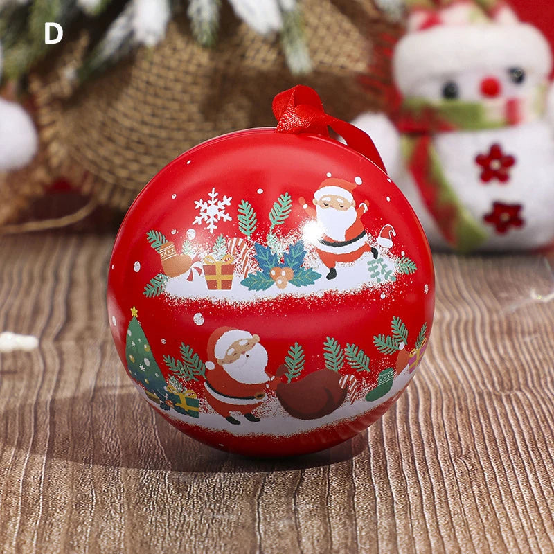 Christmas Round Ball Box