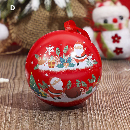Christmas Round Ball Box