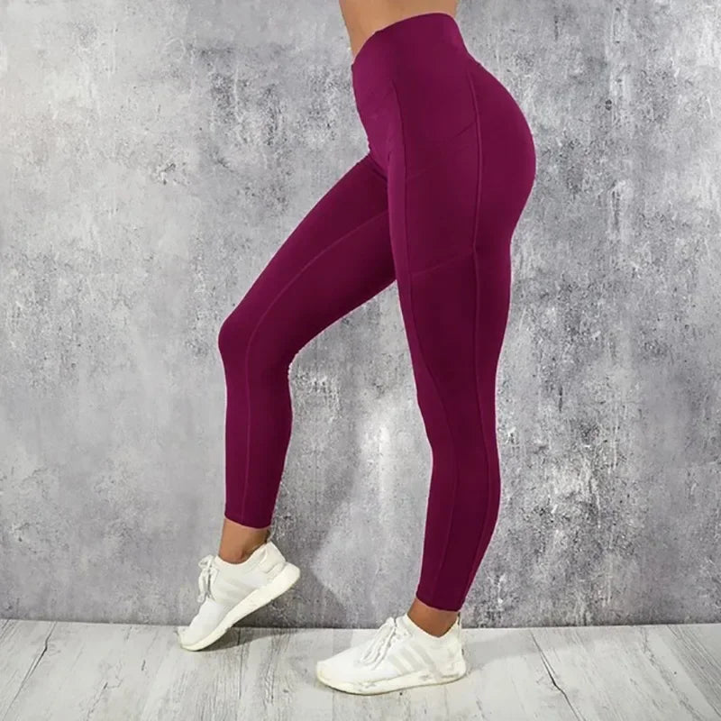 Leggings Deportivos Mujer – Cintura Alta y Efecto Push-Up