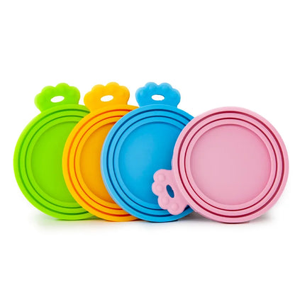 3 In 1 Reusable Pet Food Can Silicone