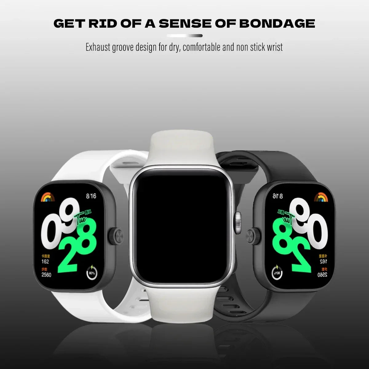 Original Silicone Strap For Redmi watch 4