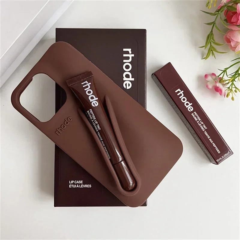 Cajita con Funda de IPhone y Gloss Rhode