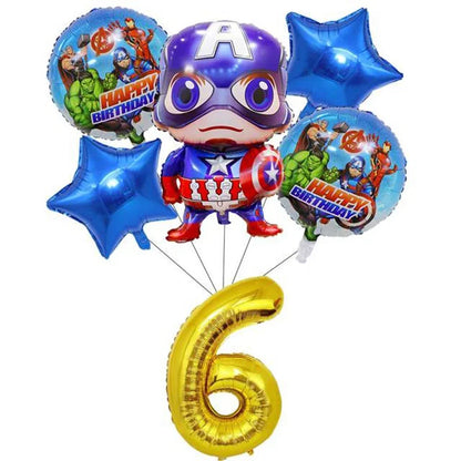 Super Hero Avengers Kid Decor Birthday