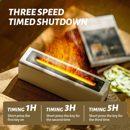 Fragrance Diffuser Flame Humidifier Home