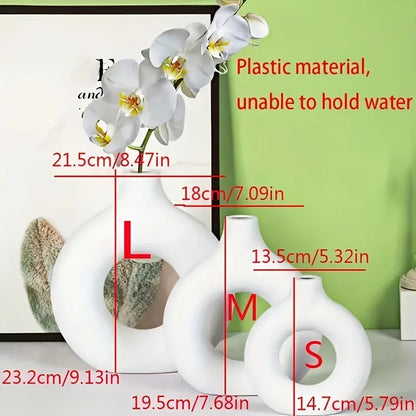 Durable Plastic Modern Decorative Vase