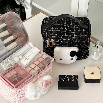 Neceser de Maquillaje Hello Kitty de Gran Capacidad