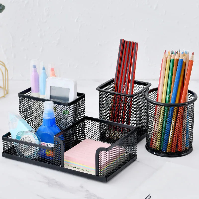 Home Office Mesh Desk Organizer