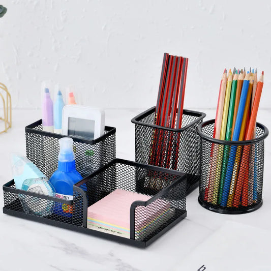 Home Office Mesh Desk Organizer