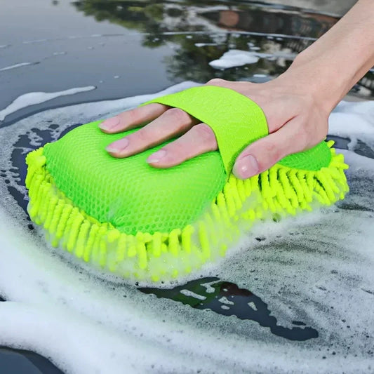 Microfiber Car Washer Sponge Cleaning