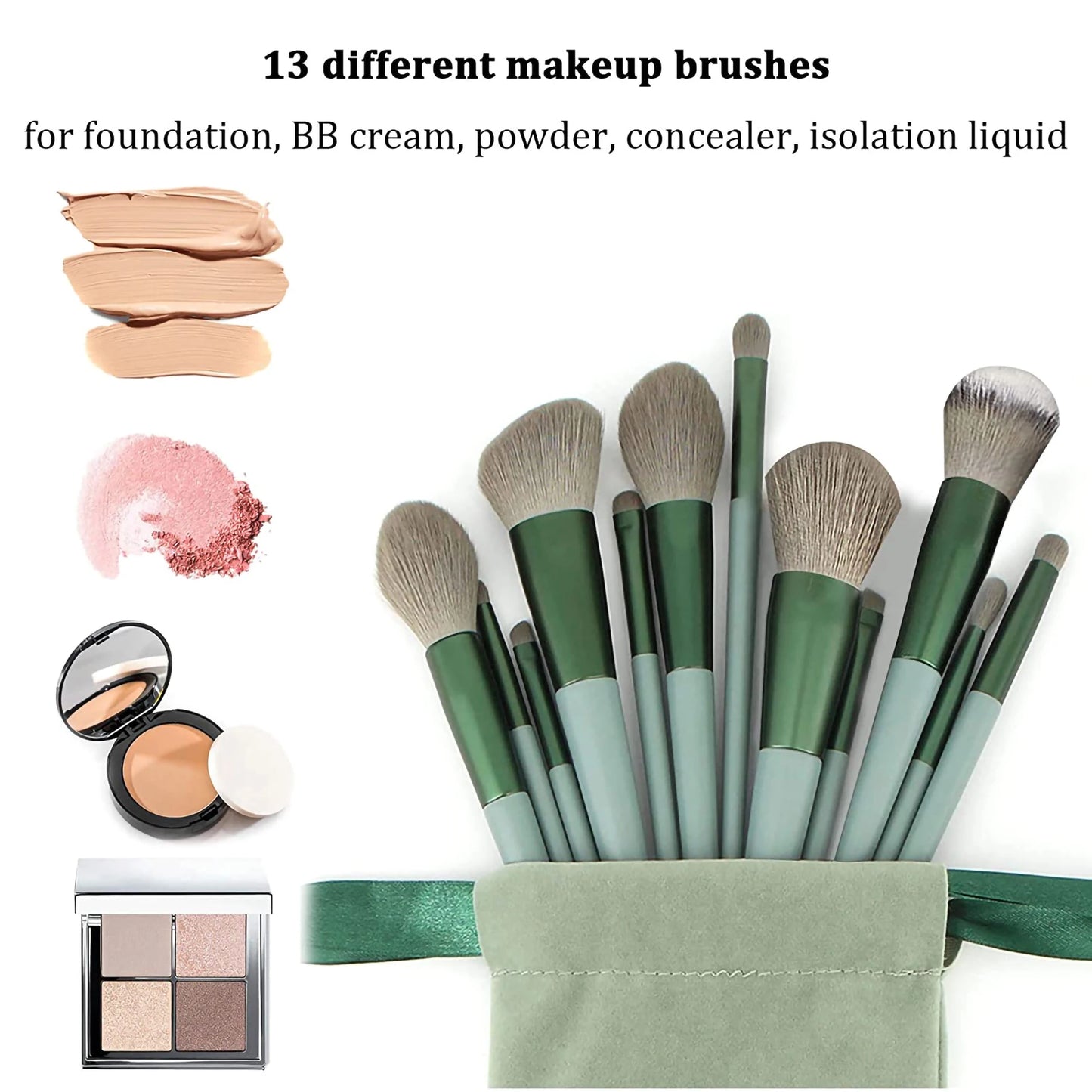 13pcs Makeup Brushes Set