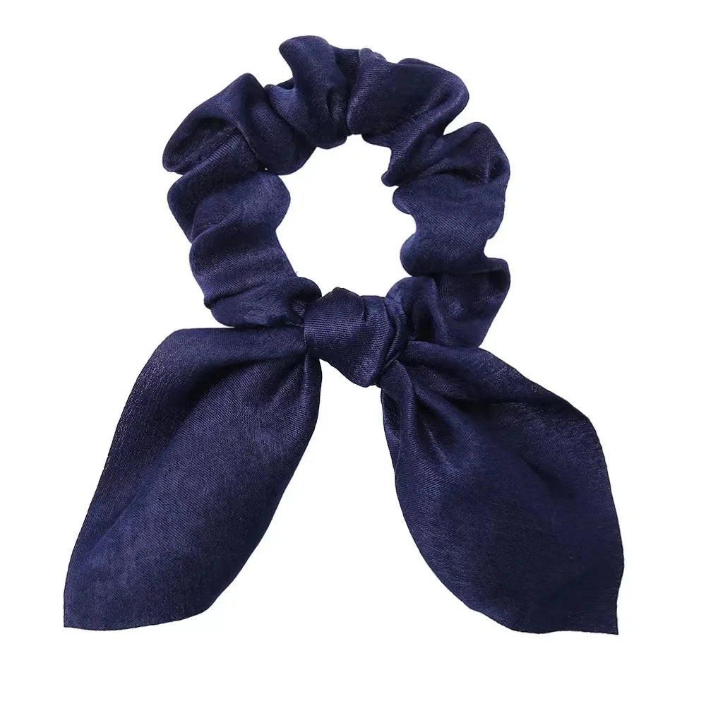 Set de 3 Scrunchies con Lazo – Estampado Floral