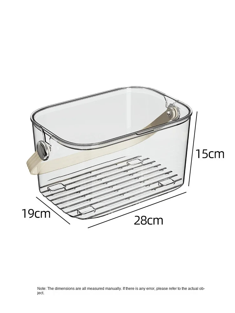 Cesta Transparente para el Hogar