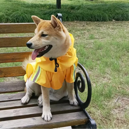 Small Medium Large Dog Raincoat