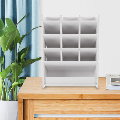 Caja de Almacenamiento de Escritorio – Madera para Oficina