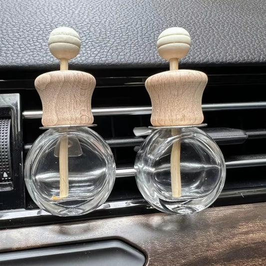 1PCS Car Hanging Glass Bottle Air